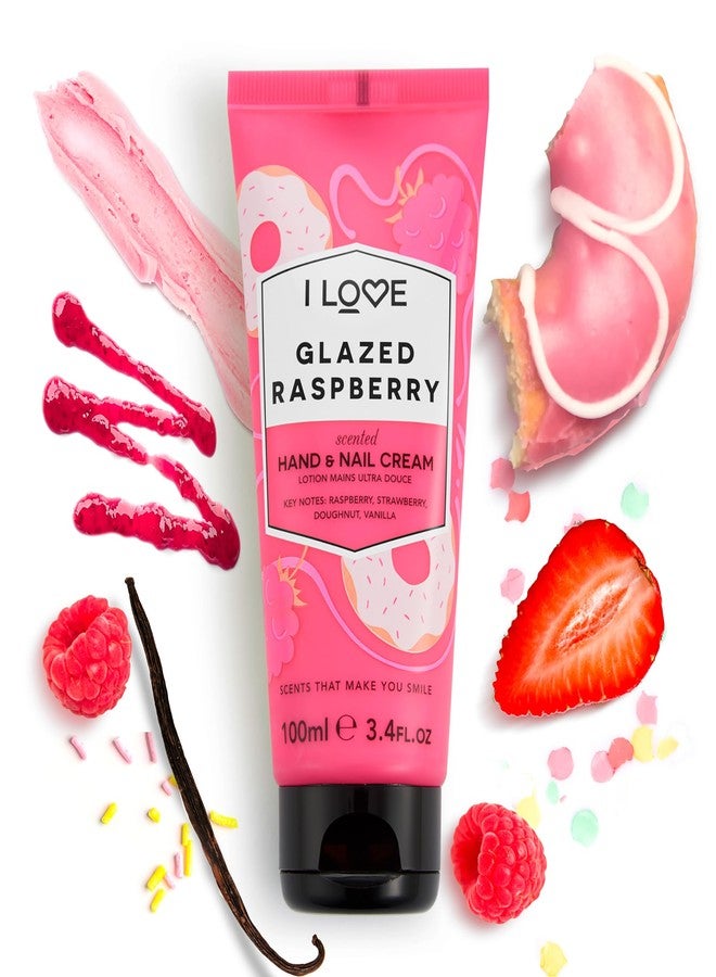 I Love Cosmetics Hand and Nail Cream Bundle - Glazed Raspberry, Violet Dreams, English Rose, Vanilla Milk, and Exotic Fruit Hand Cream - 5 pc - Image 4